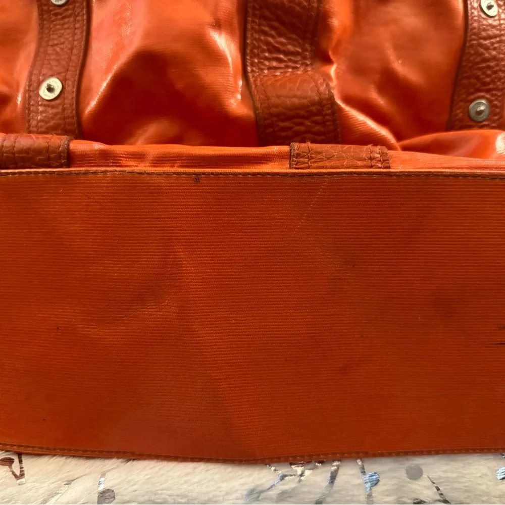 Mulberry Roxanne Leather & Canvas Tote - Picture 9 of 11